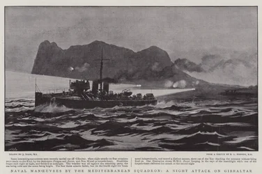 Manœuvres navales par l